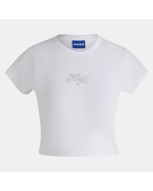 HUGO White Baby Tee
