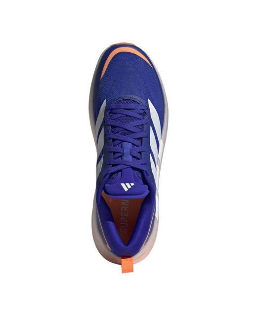 Adidas Blue Supernova Glide Running Shoes for men