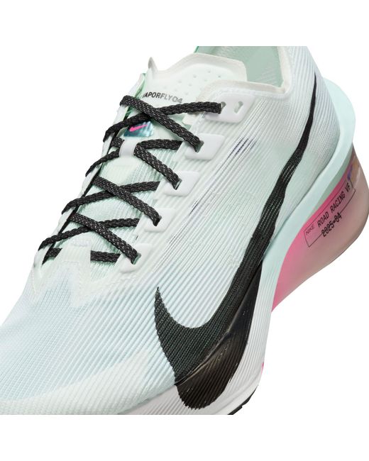 Nike Gray Vaporfly 4 Road Running Shoes