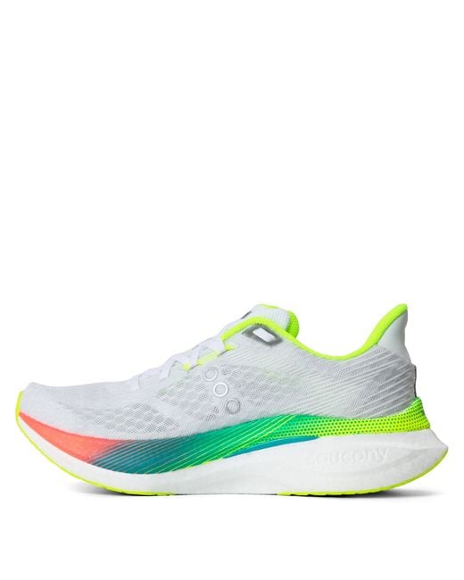 Saucony Green Endo Speed 5 Road Running Shoes