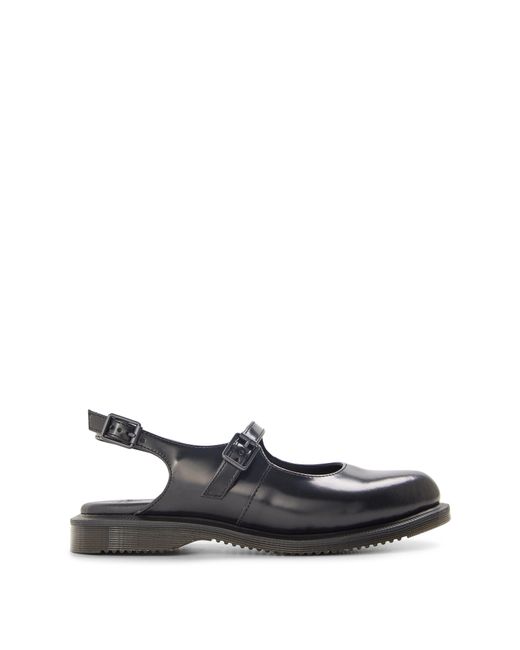 Dr. Martens Blue Madaline Mary Jane Rub Off Sling Back Shoes
