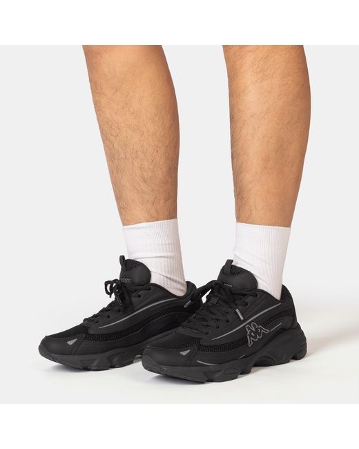 Kappa Black Nerito Trainers for men