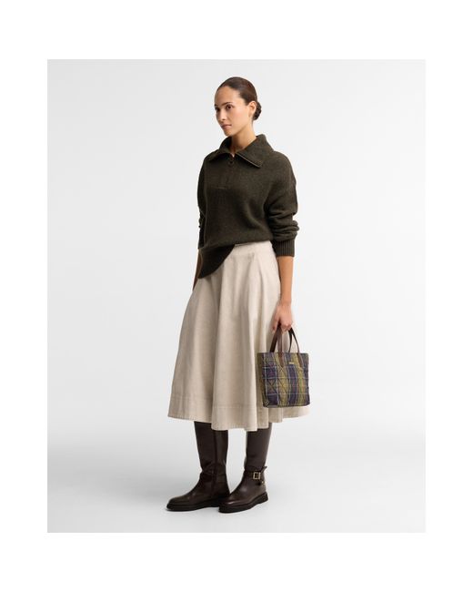 Barbour Green B.Li Lavensdale Half Ld64