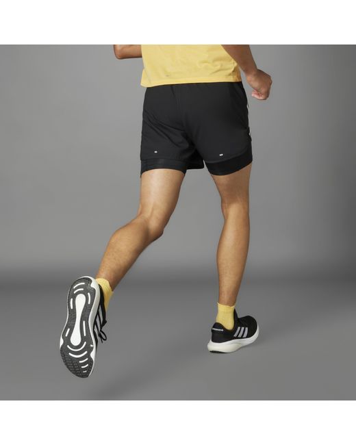 Adidas Black Own The Run 3 Stripes 2 for men