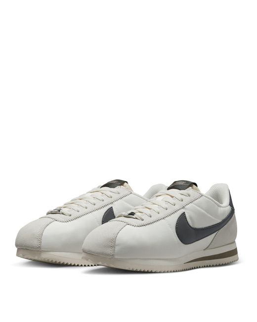 Nike White Cortez Textile Runners