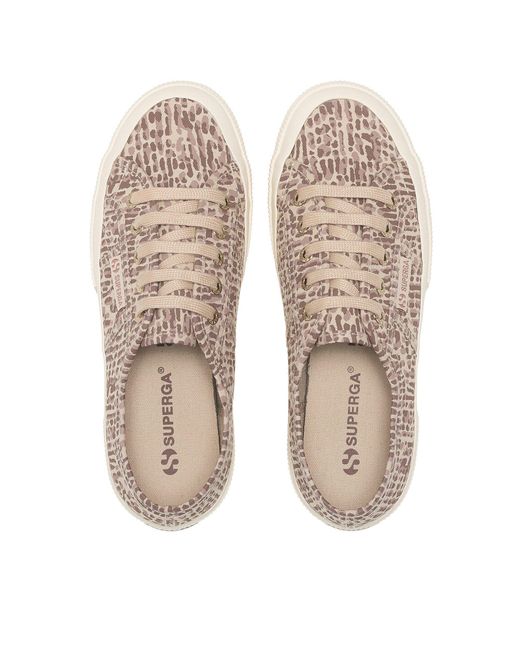 Superga Pink Canvas Low Trainers