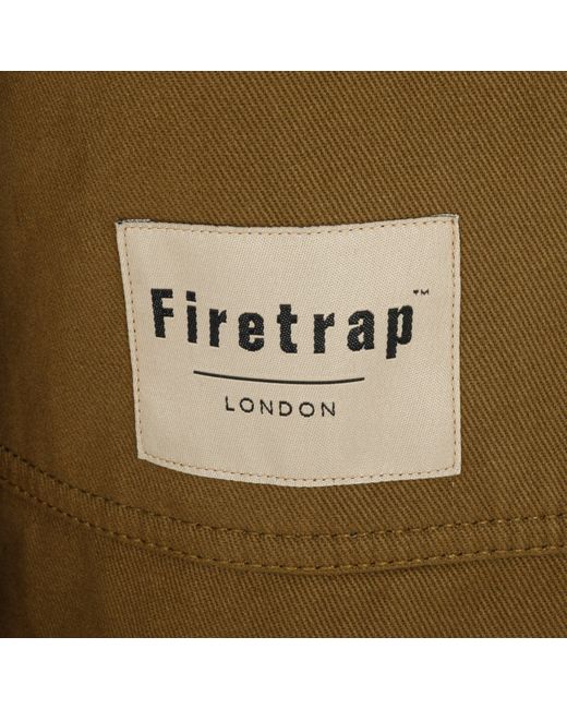 Firetrap Green Heavy Shirt for men