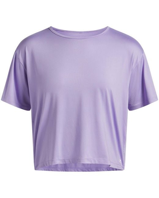 Under Armour Purple Motion Ss Gym Top