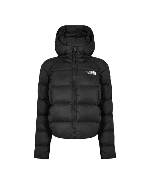 The North Face Black Hyalite Water Resistant Down Short Puffer Jacket