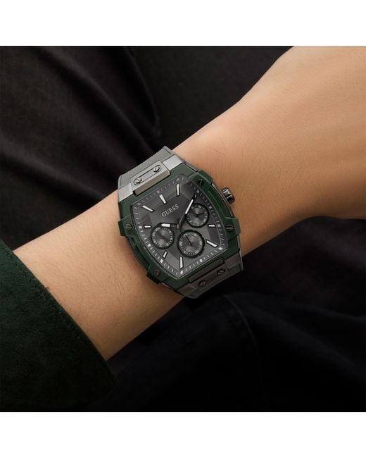 Guess Gray Phoenix Analogue Quartz Watch for men