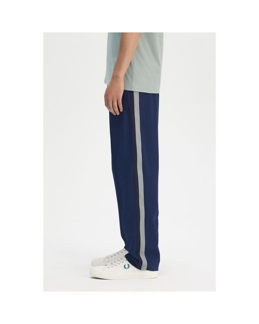 Fred Perry Blue Poly Tracksuit for men