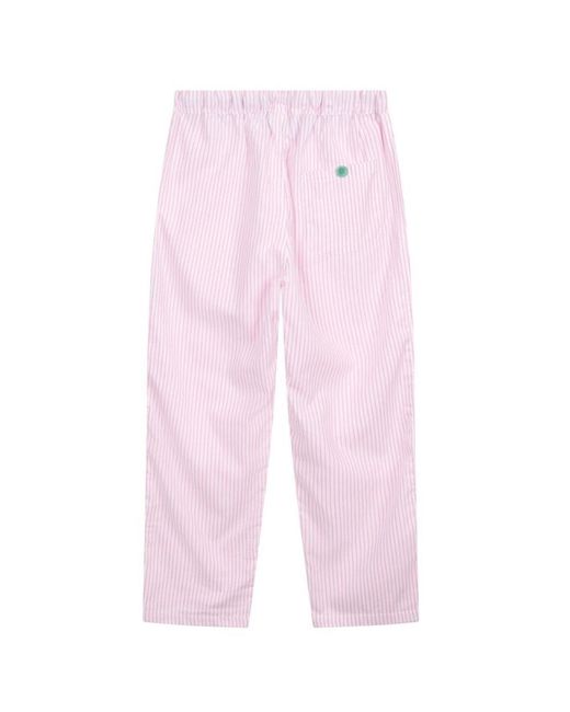 Lounge Pink Ladies Organic Brushed Cotton Lounge Trousers