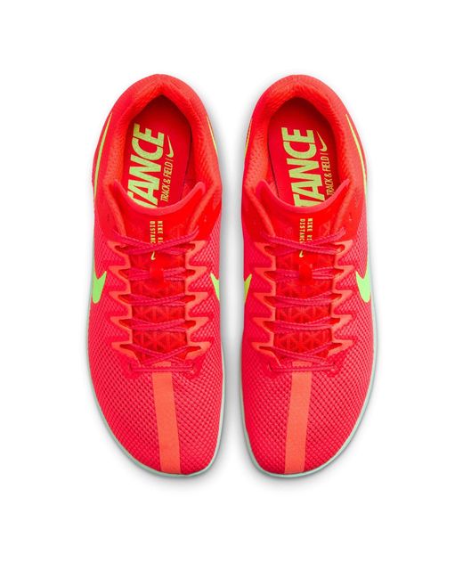 Nike Red Zoom Rival Dist for men