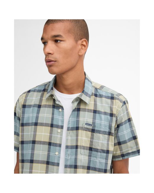 Barbour Blue Gordon Shirt for men