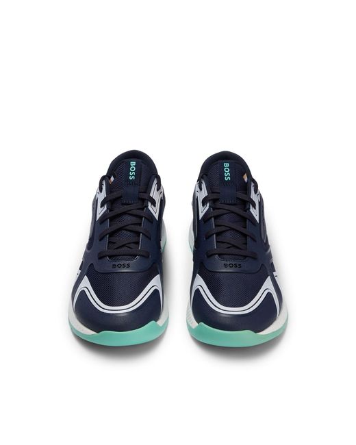 Boss Blue Titanium Runn Thm 10249931 01 Low-Top Trainers for men