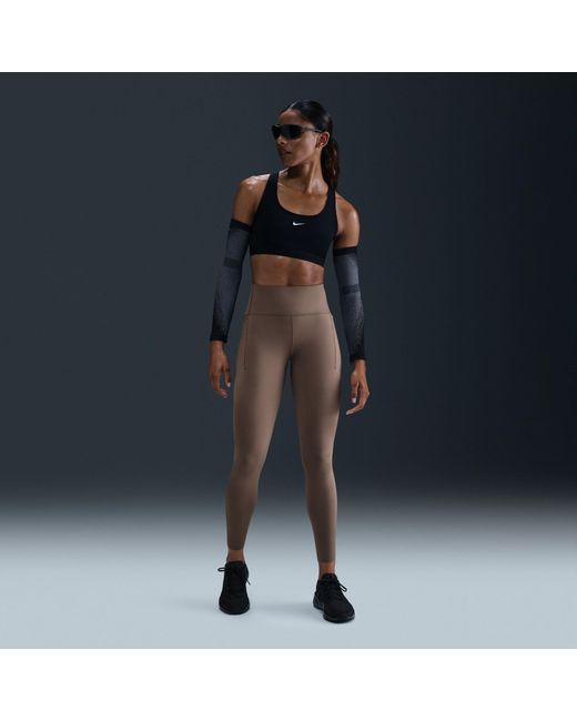 Nike Brown Swift 7/8 Tights