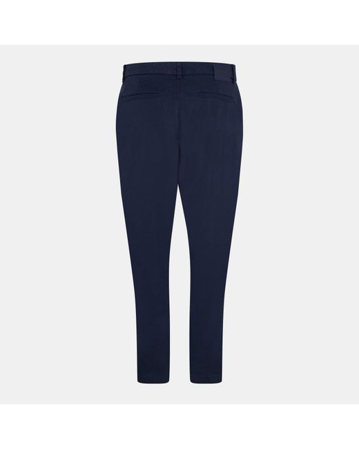 Boss Blue Straight Leg Trousers
