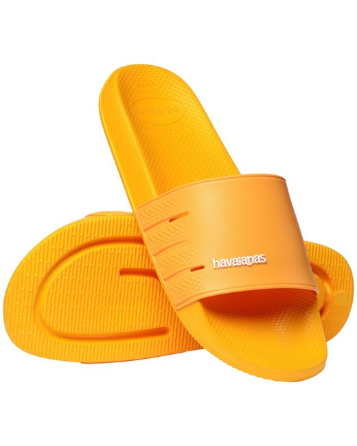 Havaianas Orange Slide Zero Pool Sliders for men