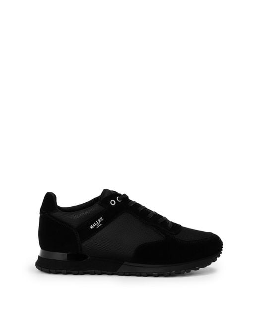 Mallet Black Lux 1.0 Low-Top Trainers for men