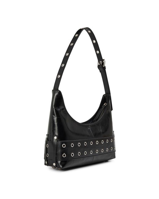 Kangol Black Buckle Shoulder Bag