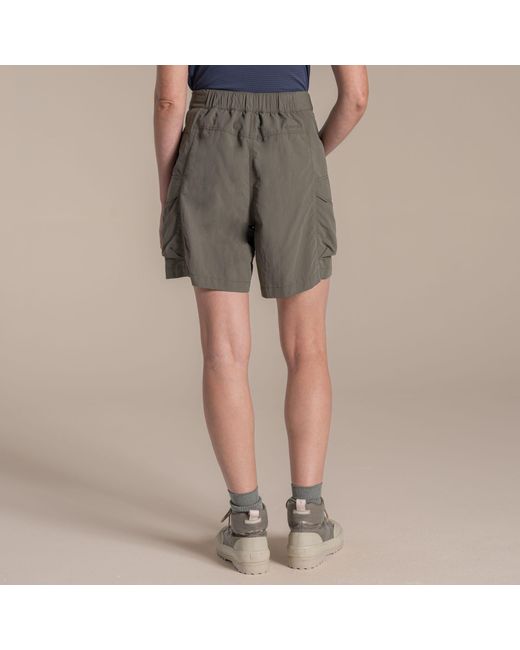 Craghoppers Gray Nosilife Medina Quick-Drying Cargo Travel Shorts