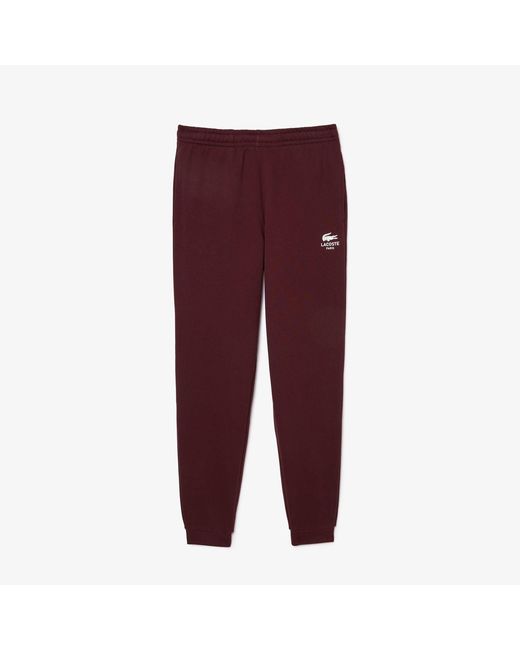 Lacoste Tapered Leg Sweatpants for men