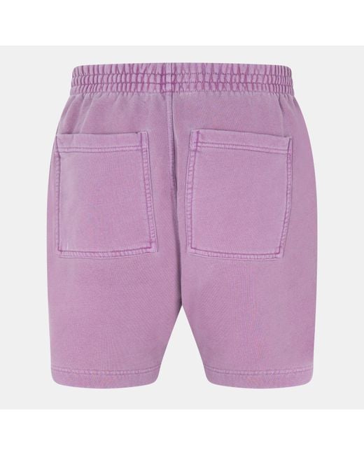 Represent Purple Woven Tailored Tracksuit Shorts for men