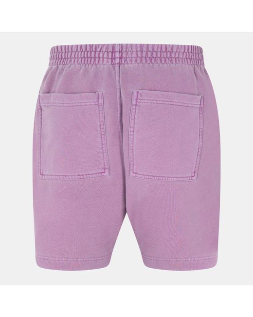 Represent Purple Woven Tailored Tracksuit Shorts for men