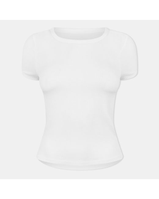Jack Wills White Jw Layered Slim Fit T-Shirt