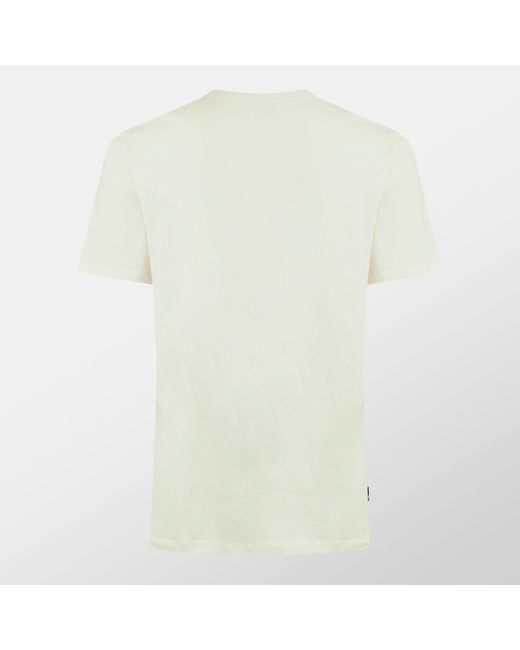 Timberland White Logo Vintage T-Shirt for men