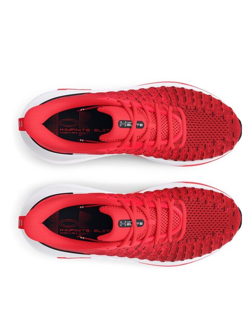 Under Armour Red Infinite Elite Running Shoes Racer Racer for men
