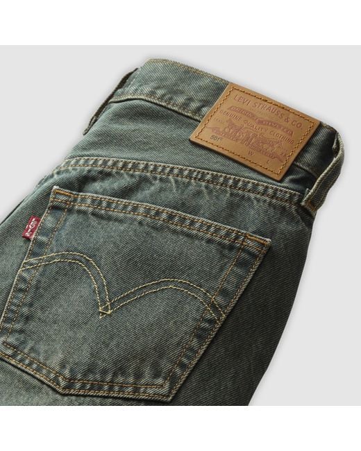 Levi's Green 501 Straight-F