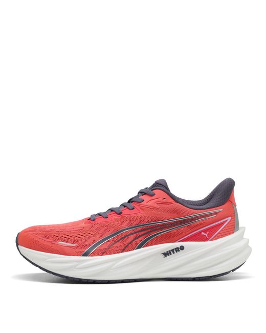 PUMA Red Velocity Nitro 5 Road Running Shoes for men