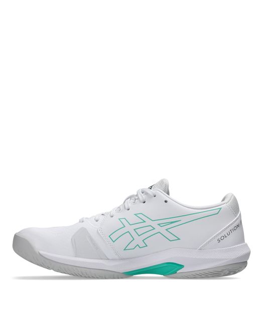 Asics White Solution Swift Ff Tennis Shoes for men