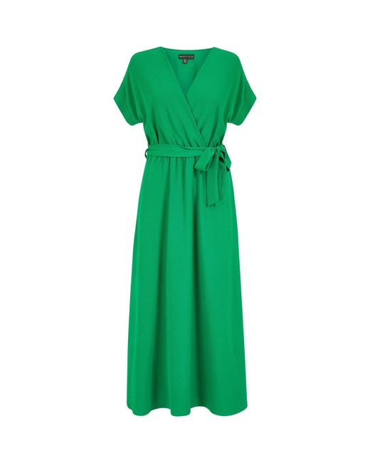 Mela London Green Kimono Sleeve Midi Dress