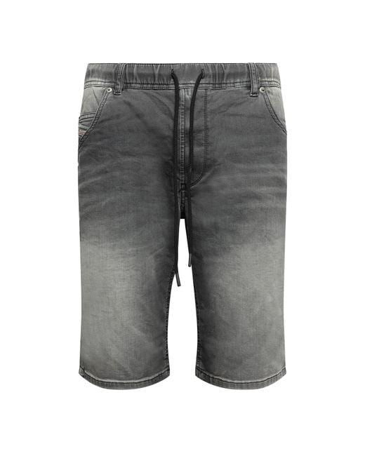 DIESEL Gray Krooley-Ne-Short Denim Shorts for men