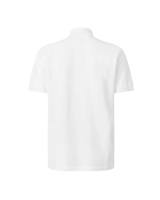 Castore White Cricket Polo Shirt for men
