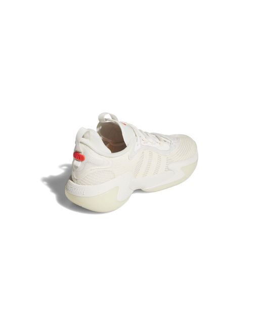 Adidas White Basketball Trainers
