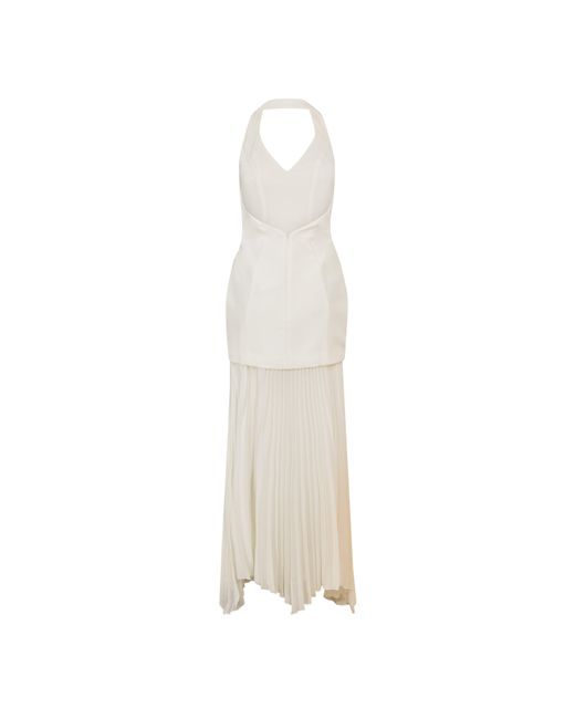 Jarlo White Long Maxi Dress