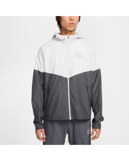 Nike Gray Air Run Jacket for men