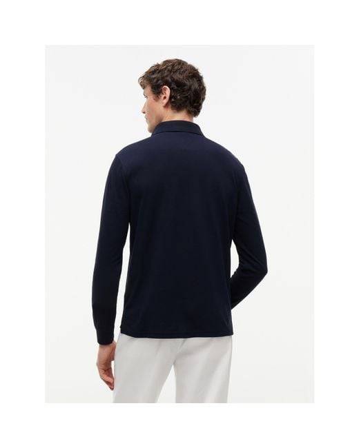Tommy Hilfiger Blue 1985 Long Sleeve Polo Shirt for men
