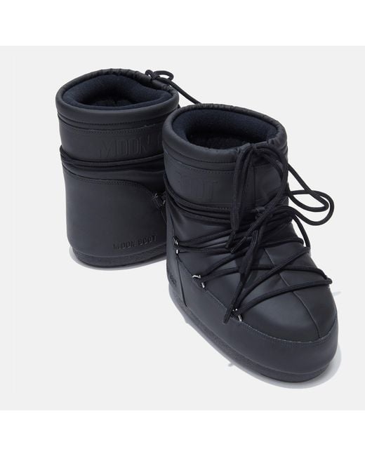 Moon Boot Black Mn Bt Icon Rbr Bt Lw