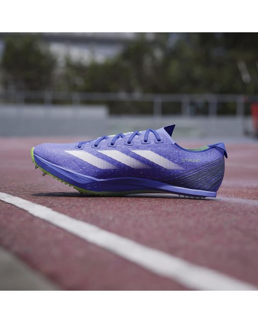 Adidas Blue Adizero Prime Sp3 Training Shoes for men