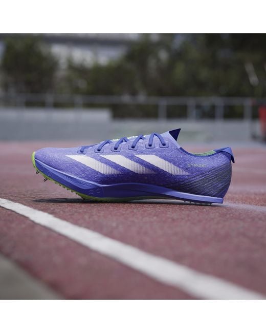 Adidas Blue Adizero Prime Sp3 Training Shoes for men