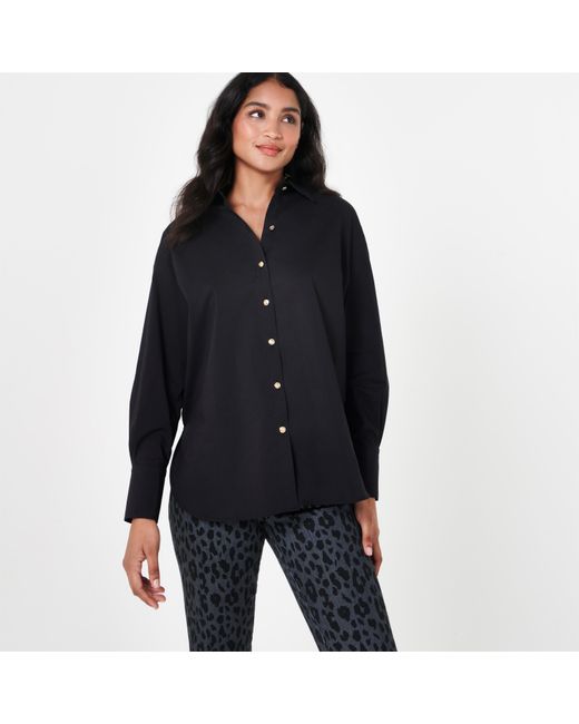 Biba Black Branded Shirt Ladies