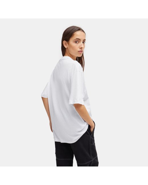 HUGO Blue Iconic Logo Short Sleeve T-Shirt for men
