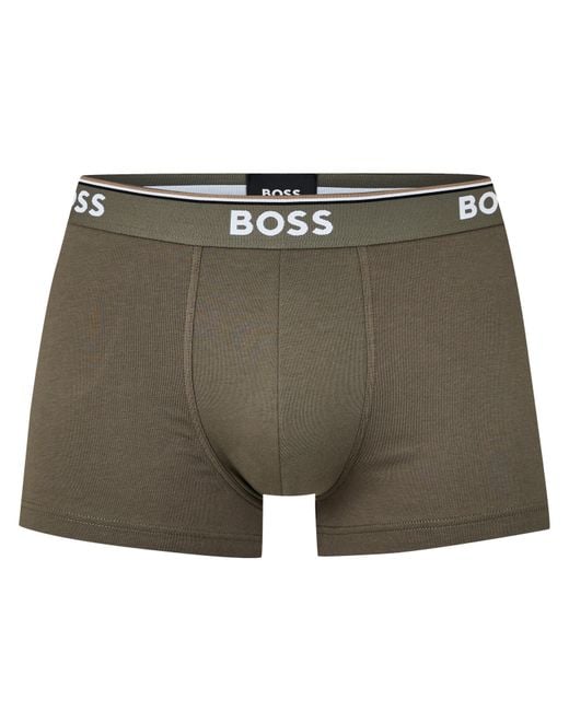 Boss Blue 3 Pack Power Boxer Shorts for men