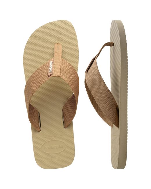 Havaianas Natural Urban Basic Rubber Sole Flip Flops for men
