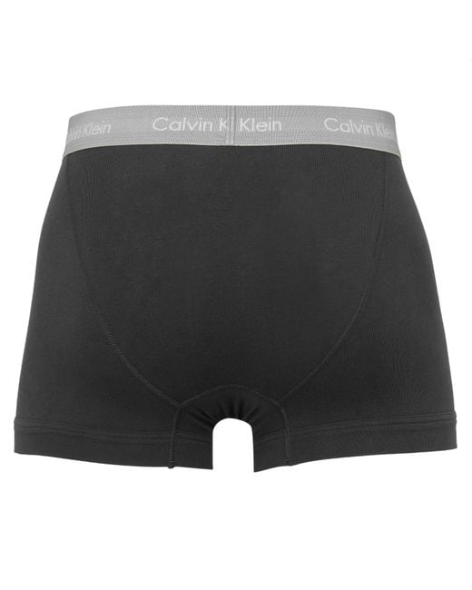 Calvin Klein Gray 3-Pack Cotton Stretch Boxer Shorts for men