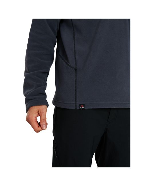 Berghaus Gray Prism Zip Fleece Top for men